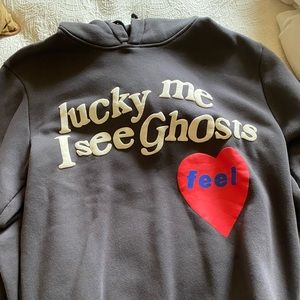 Lucky me I see ghost swearshirt
